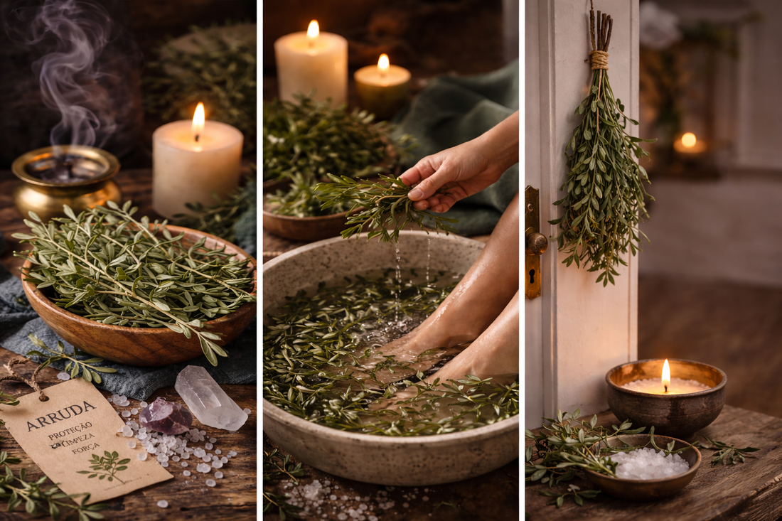 arruda espiritual proteção limpeza energética