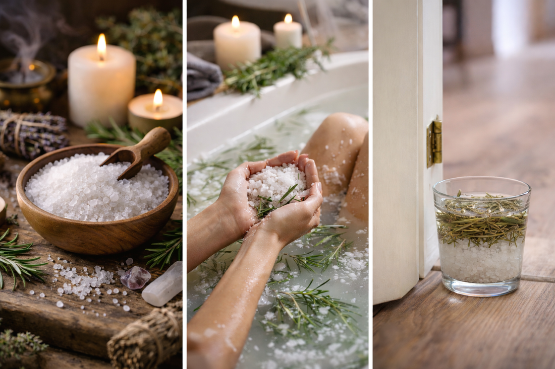 Sal grosso: limpeza energética e proteção espiritual