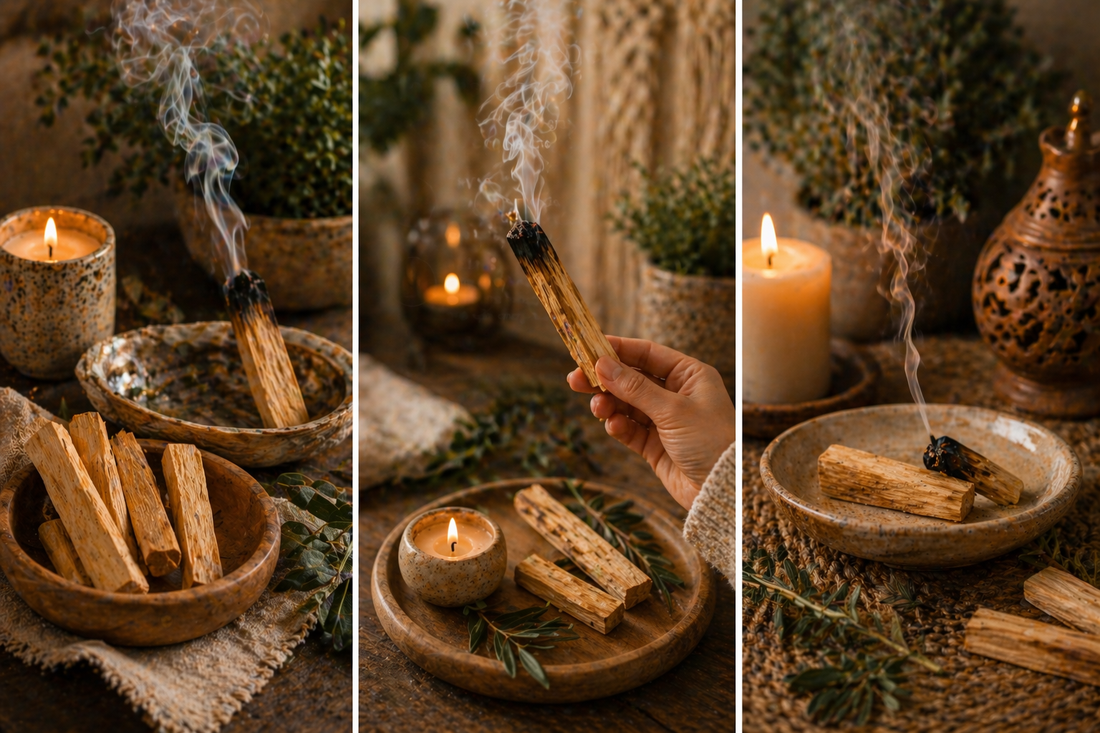 O poder espiritual do palo santo: limpeza, proteção e elevação energética
