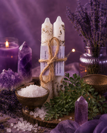 Kit de Velas com Ervas